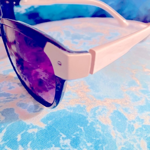 NEW WHITE SUNGLASSES - Picture 3 of 4